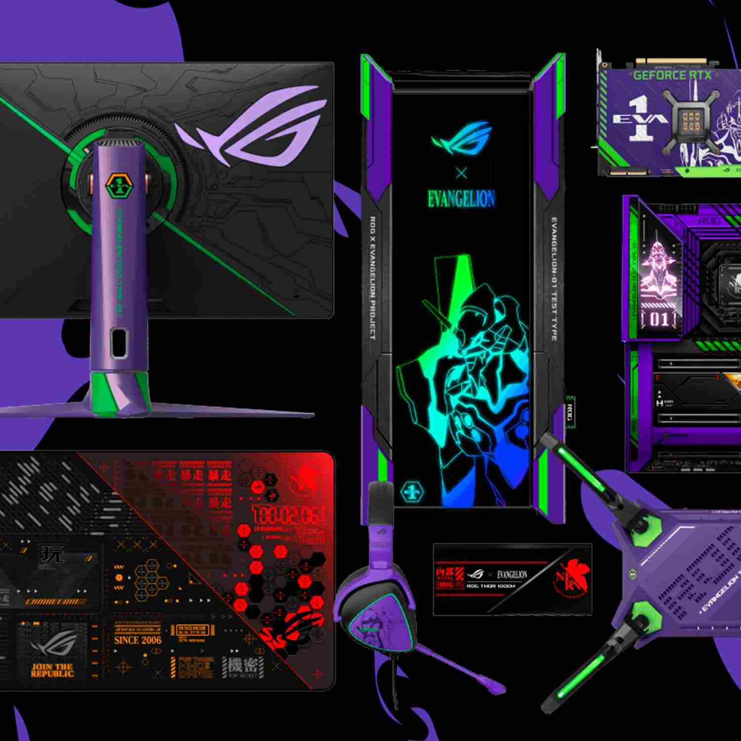 Descubre la nueva colaboración entre ASUS y Evangelion