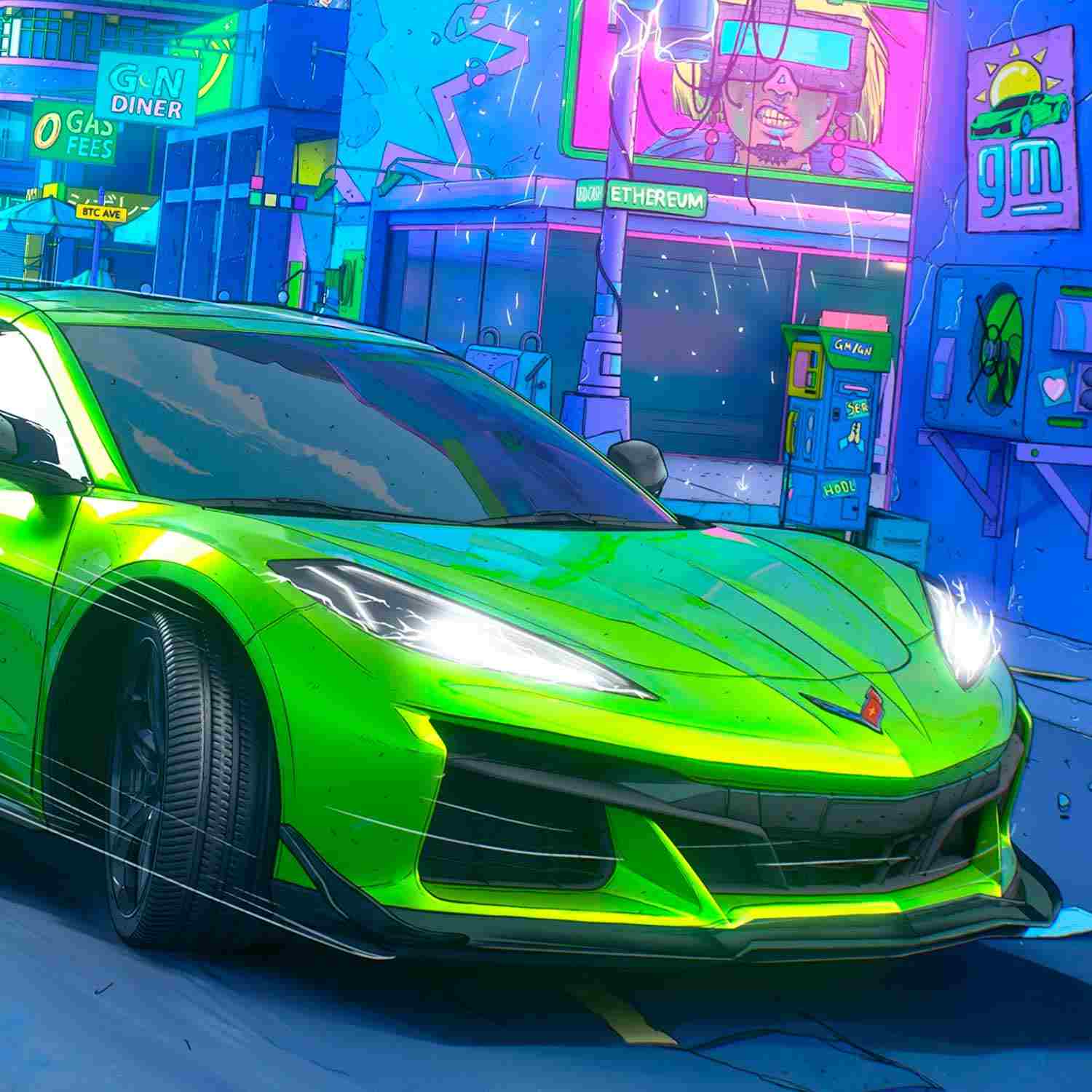 Chevy subasta un NFT con un auto de regalo pero nadie lo compra