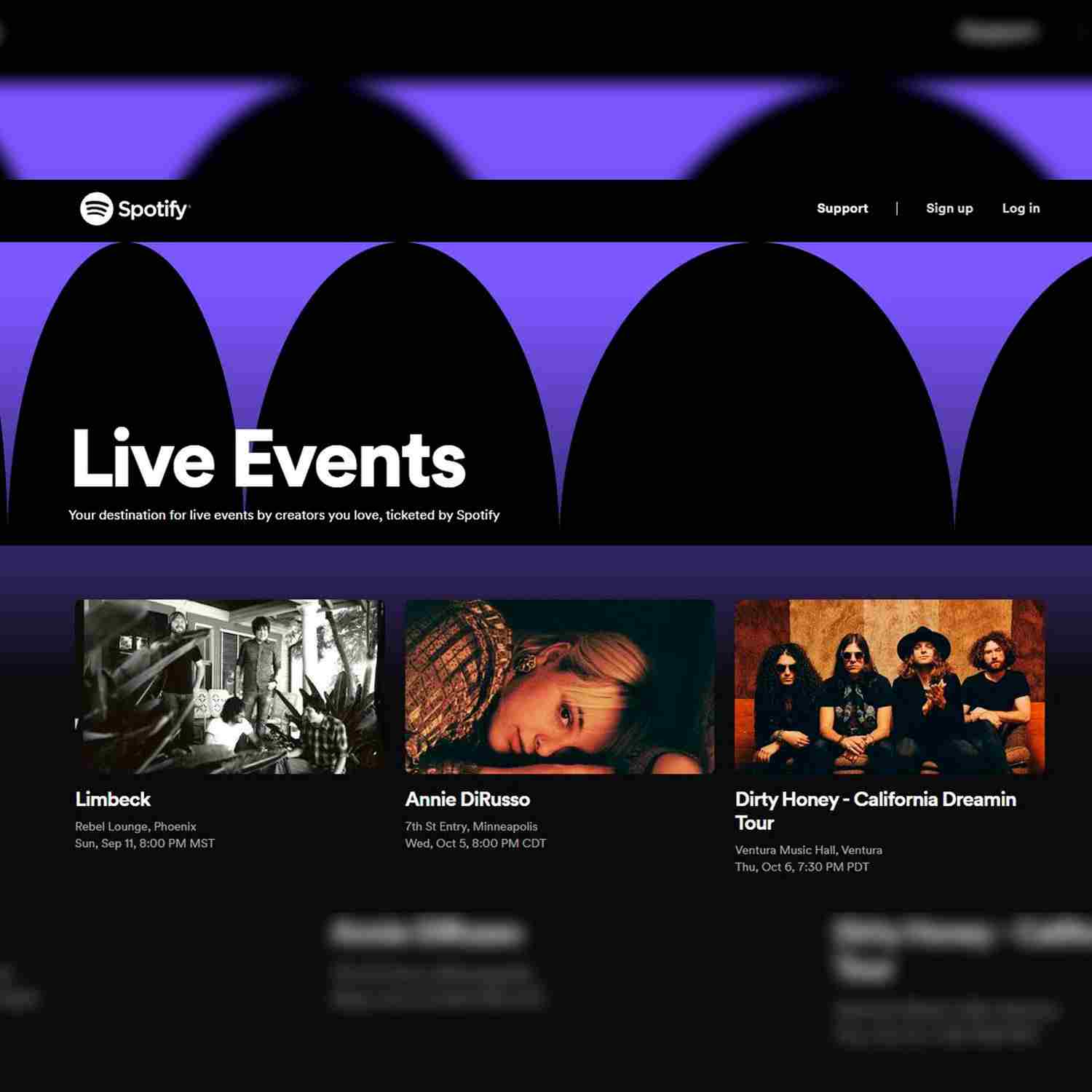 Spotify planea vender entradas a conciertos
