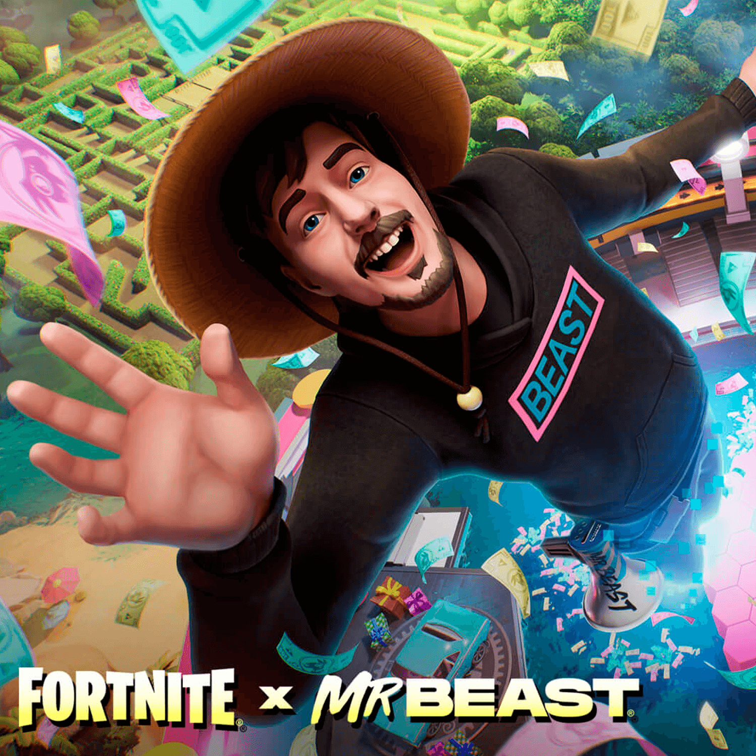 ¡Mr.Beast llegará a Fortnite y regalará 1 millón de dólares!