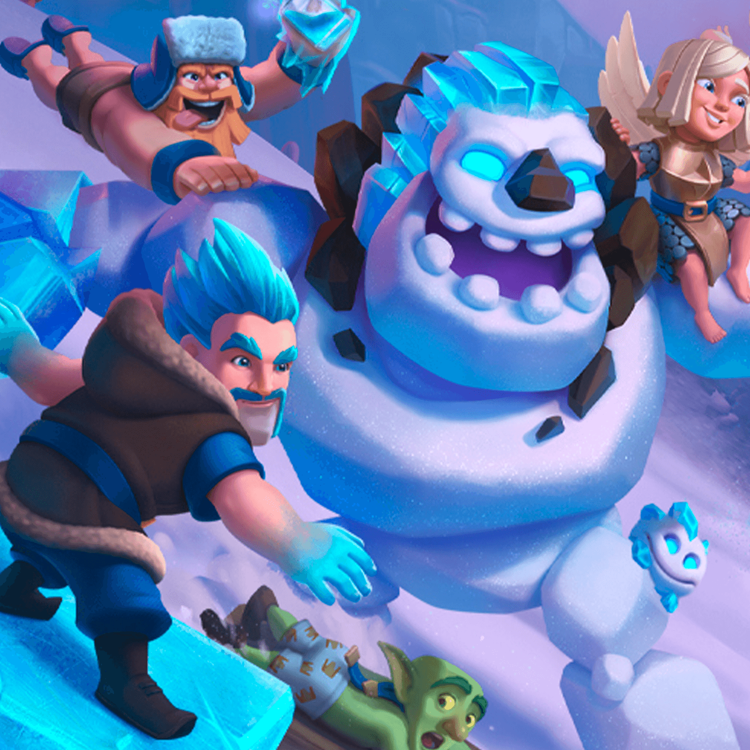 ¡Conoce el evento del Super Golem de Hielo en Clash Royale!