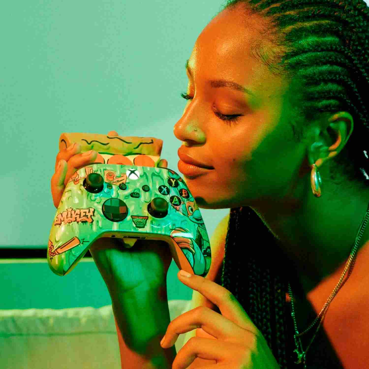 Microsoft crea nuevo controlador de Xbox con olor a pizza