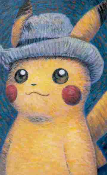 Precio de carta de Pikachu al estilo Van Gogh sigue por las nubes