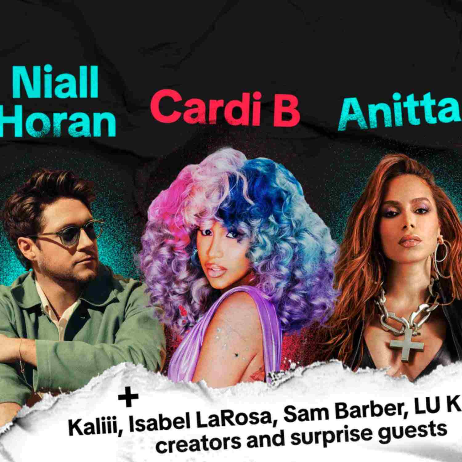 TikTok anuncia festival musical con Anitta y Cardi B