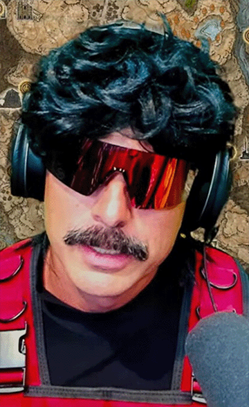 Dr. Disrespect no abandona Internet a pesar de admitir mensajes de texto inapropiados con un menor